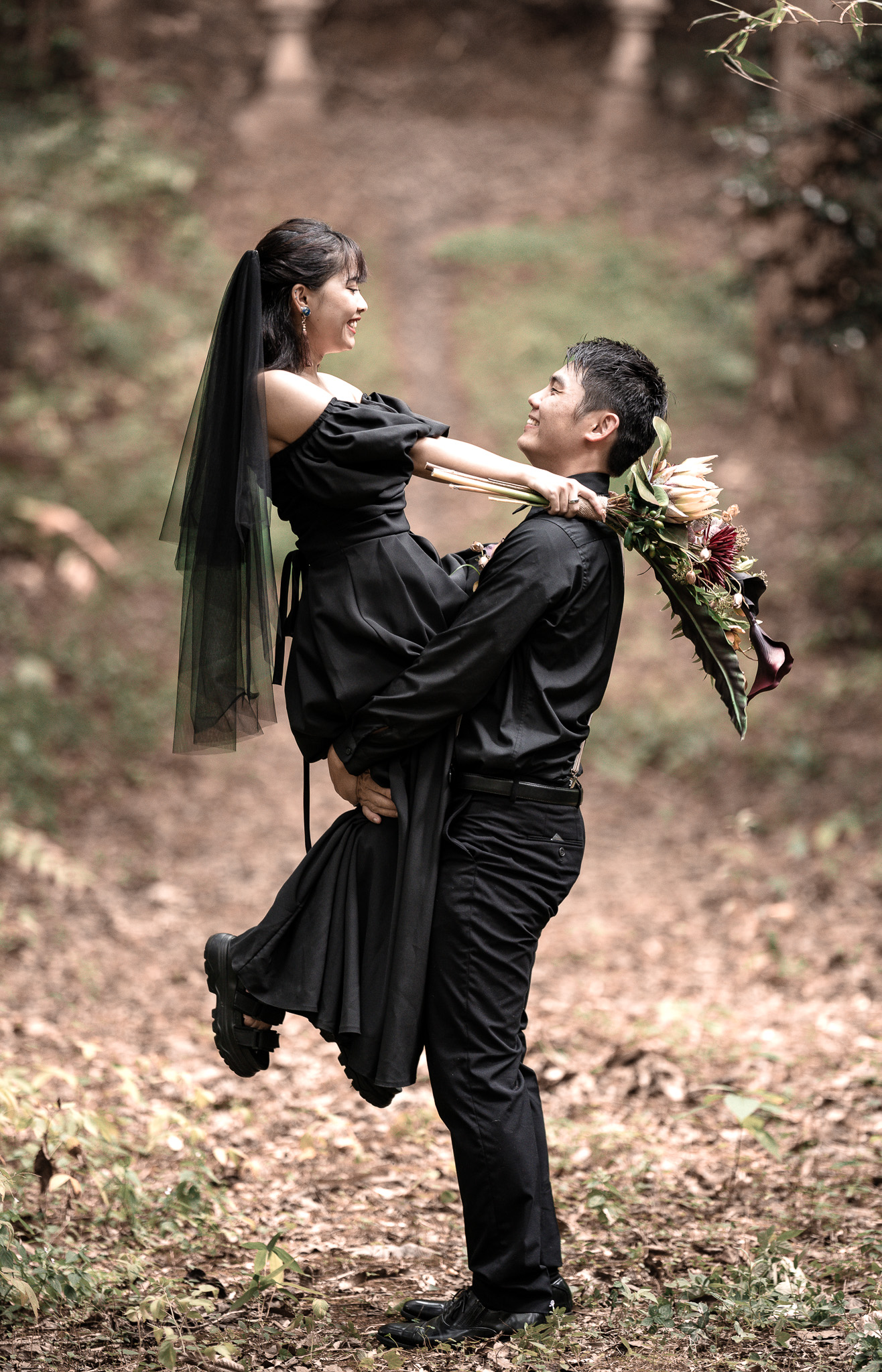 ｜Black｜Wedding Photo