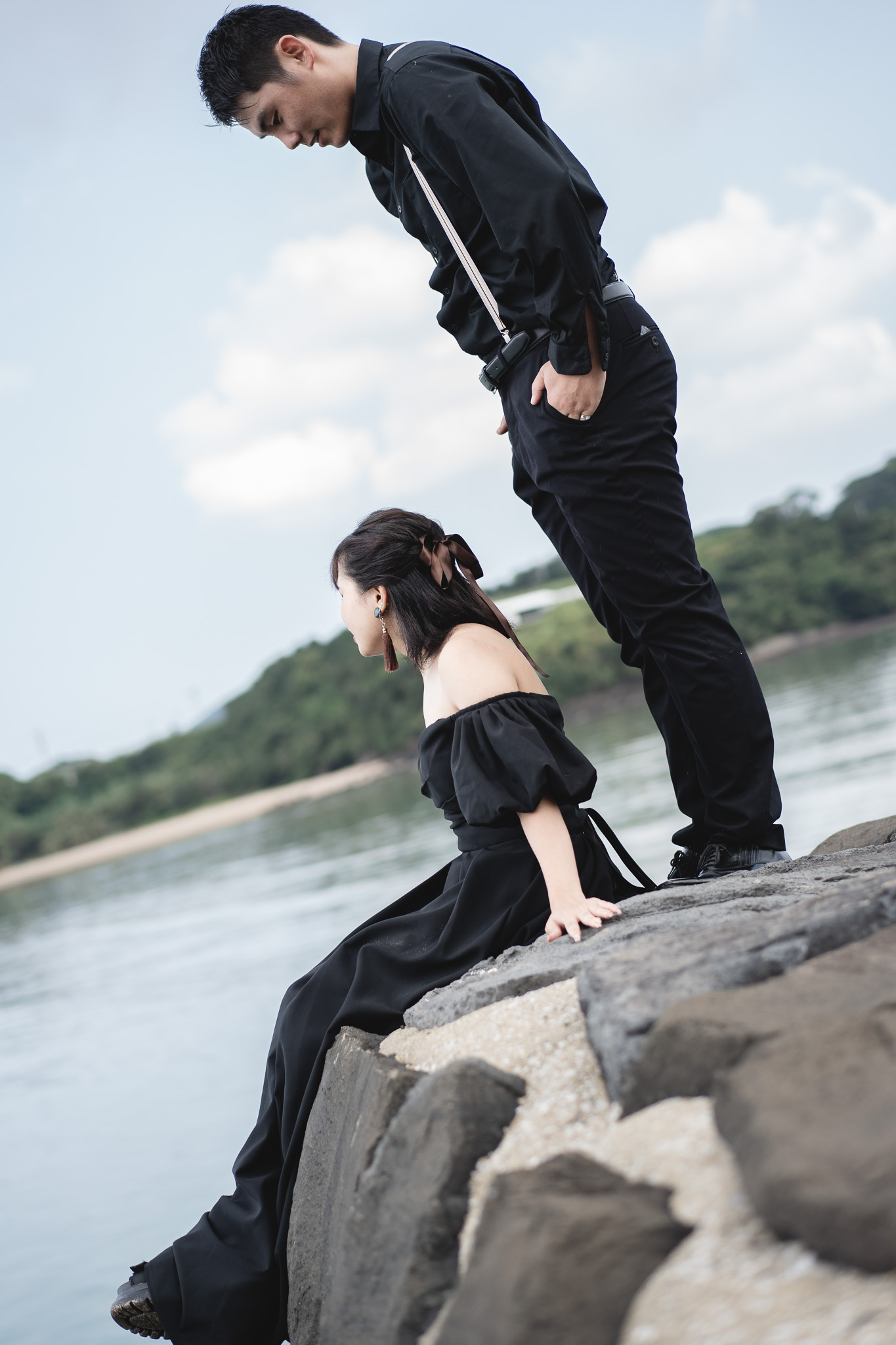 ｜Black｜Wedding Photo